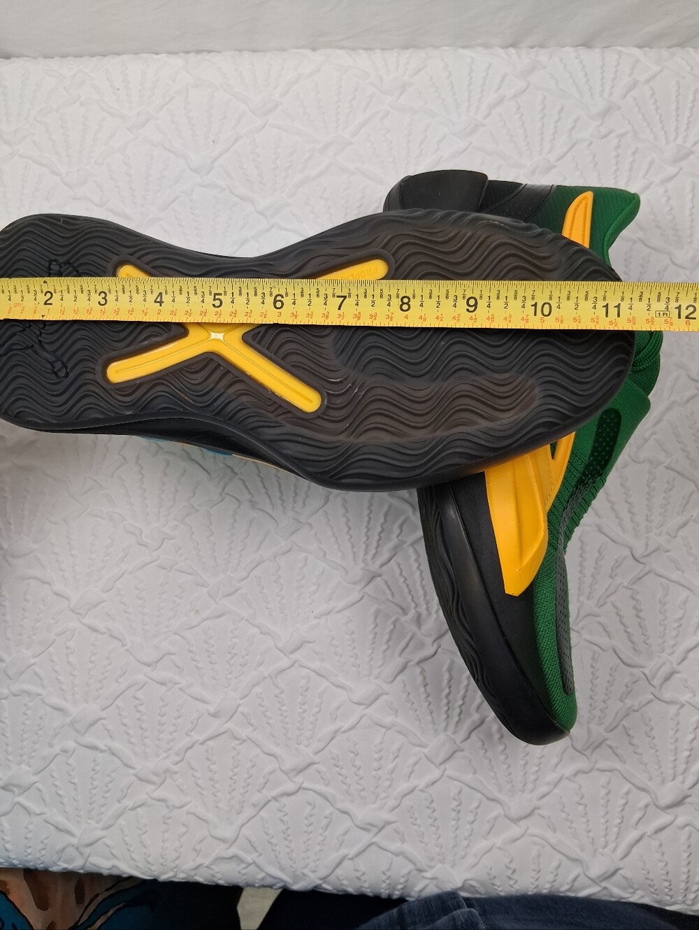 Puma Mens  Lightweight Slip-On Sneakers in Green & Blue - Picture 10 of 16